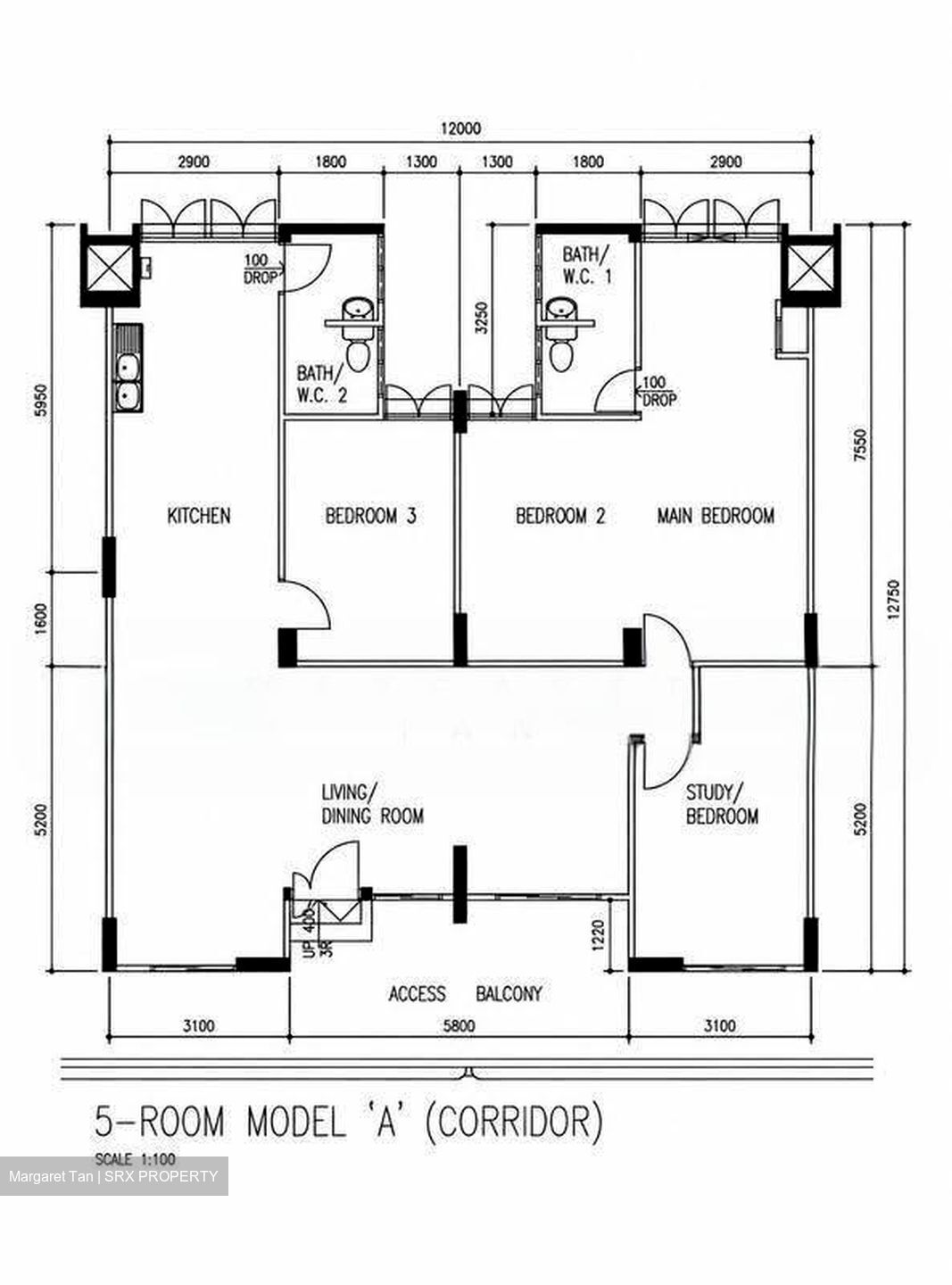 Blk 227 Yishun Street 21 (Yishun), HDB 5 Rooms #627492961